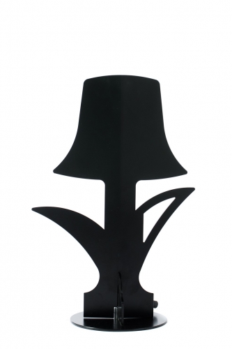 Āhua Bloom Black table lamp